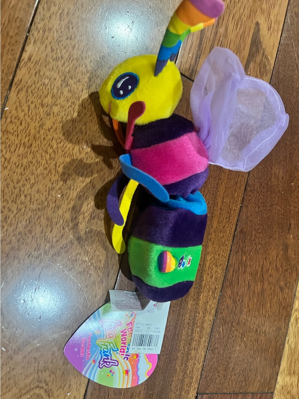 Vintage Lisa Frank 1998 Buzz Beanie